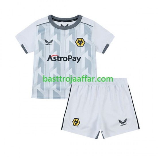 Wolverhampton Wanderers Barn Tredje Fotbollströja 2023-2024 Kortärmad