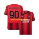 AC Milan Charles De Ketelaere 90 Män Hemma Fotbollströja 2023-2024 Kortärmad