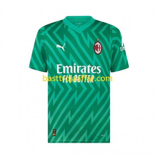AC Milan Mike Maignan 16 Målvakt Män Hemma Fotbollströja 2023-2024 Kortärmad