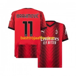 AC Milan Ibrahimović 11 Män Hemma Fotbollströja 2023-2024 Kortärmad