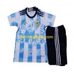 Argentina All Stars Barn Hemma Fotbollströja 2023 Kortärmad