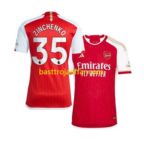 Arsenal Oleksandr Zinchenko 35 Män Hemma Fotbollströja 2023-2024 Kortärmad