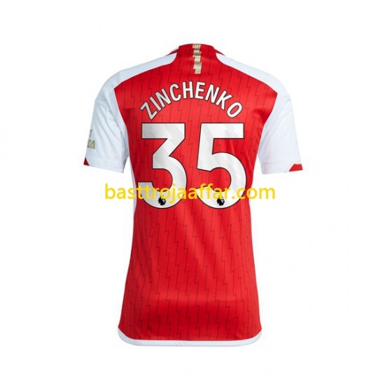 Arsenal Oleksandr Zinchenko 35 Män Hemma Fotbollströja 2023-2024 Kortärmad