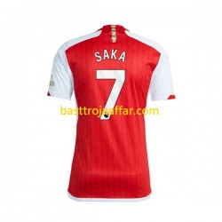 Arsenal Saka 7 Män Hemma Fotbollströja 2023-2024 Kortärmad