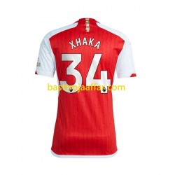 Arsenal Xhaka 34 Män Hemma Fotbollströja 2023-2024 Kortärmad