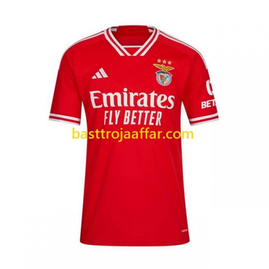 Benfica Män Hemma Fotbollströja 2023-2024 Kortärmad