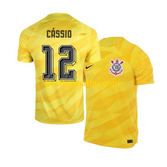 Corinthians Cassio 12 Målvakt Män Borta Fotbollströja 2023-2024 Kortärmad