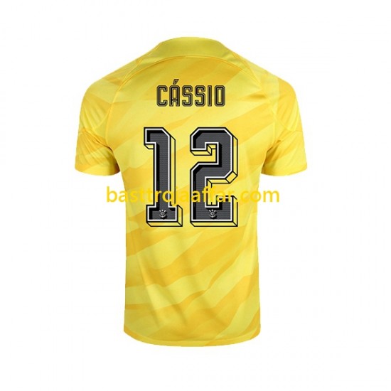 Corinthians Cassio 12 Målvakt Män Borta Fotbollströja 2023-2024 Kortärmad