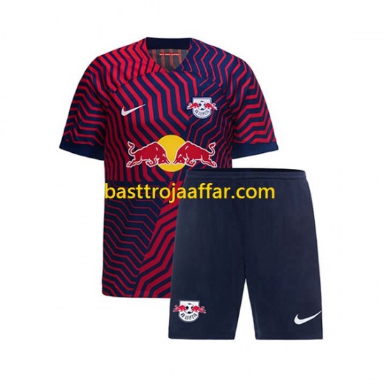 RB Leipzig Barn Borta Fotbollströja 2023-2024 Kortärmad
