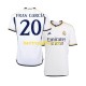Real Madrid Fran Garcia 20 Män Hemma Fotbollströja 2023-2024 Kortärmad