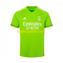 Real Madrid Thibaut Courtois 1 Målvakt Män Hemma Fotbollströja 2023-2024 Kortärmad