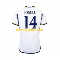 Real Madrid JOSELU 14 Män Hemma Fotbollströja 2023-2024 Kortärmad