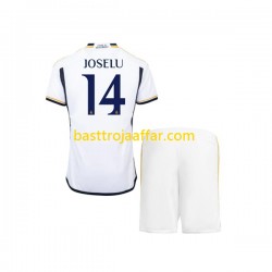 Real Madrid JOSELU 14 Barn Hemma Fotbollströja 2023-2024 Kortärmad