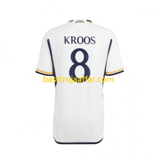 Real Madrid Kroos 8 Män Hemma Fotbollströja 2023-2024 Kortärmad