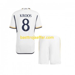 Real Madrid Kroos 8 Barn Hemma Fotbollströja 2023-2024 Kortärmad