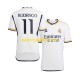Real Madrid Rodrygo Goes 11 Män Hemma Fotbollströja 2023-2024 Kortärmad