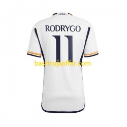 Real Madrid Rodrygo Goes 11 Män Hemma Fotbollströja 2023-2024 Kortärmad