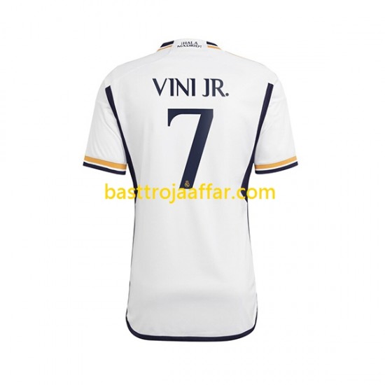 Real Madrid Vinicius Junior 7 Män Hemma Fotbollströja 2023-2024 Kortärmad
