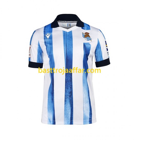 Real Sociedad Män Hemma Fotbollströja 2023-2024 Kortärmad
