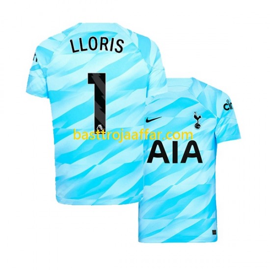 Tottenham Hotspur Hugo Lloris 1 Målvakt Män Hemma Fotbollströja 2023-2024 Kortärmad