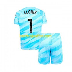 Tottenham Hotspur Hugo Lloris 1 Målvakt Barn Hemma Fotbollströja 2023-2024 Kortärmad