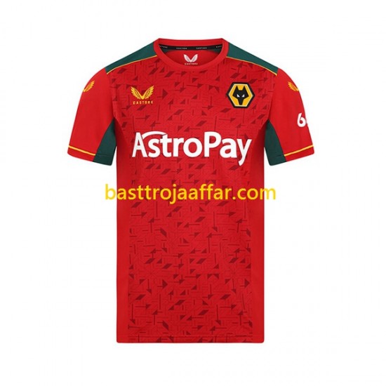 Wolverhampton Wanderers Män Borta Fotbollströja 2023-2024 Kortärmad