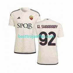 AS Roma El Shaarawy 92 Män Borta Fotbollströja 2023-2024 Kortärmad AS Roma El Shaarawy 92 Män Borta Fotbollströja 2023-2024 Kortärmad