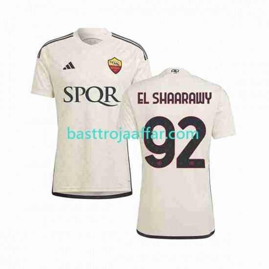 AS Roma El Shaarawy 92 Män Borta Fotbollströja 2023-2024 Kortärmad