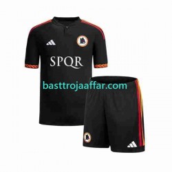 AS Roma Barn Tredje Fotbollströja 2023-2024 Kortärmad AS Roma Barn Tredje Fotbollströja 2023-2024 Kortärmad