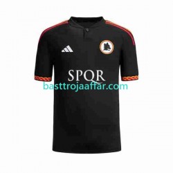 AS Roma Män Tredje Fotbollströja 2023-2024 Kortärmad AS Roma Män Tredje Fotbollströja 2023-2024 Kortärmad