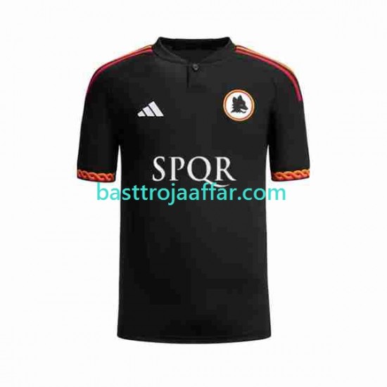 AS Roma Män Tredje Fotbollströja 2023-2024 Kortärmad