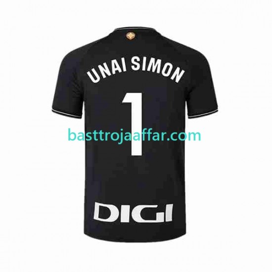 Athletic Bilbao UNAI SIMON 1 Målvakt Män Hemma Fotbollströja 2023-2024 Kortärmad