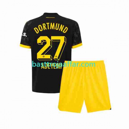 Borussia Dortmund Karim Adeyemi 27 Barn Borta Fotbollströja 2023-2024 Kortärmad