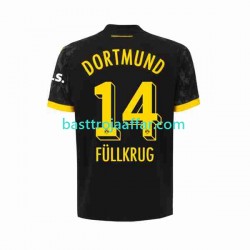 Borussia Dortmund Niclas Fullkrug 14 Män Borta Fotbollströja 2023-2024 Kortärmad
