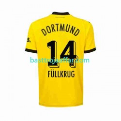 Borussia Dortmund Niclas Fullkrug 14 Män Hemma Fotbollströja 2023-2024 Kortärmad