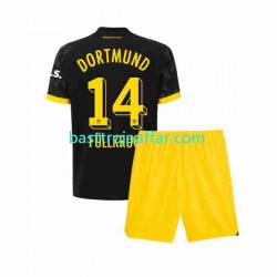 Borussia Dortmund Niclas Fullkrug 14 Barn Borta Fotbollströja 2023-2024 Kortärmad