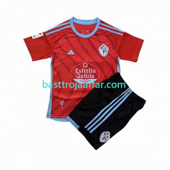 Celta de Vigo Barn Borta Fotbollströja 2023-2024 Kortärmad