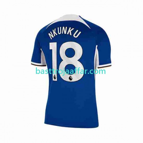 Chelsea Christopher Nkunku 18 Män Hemma Fotbollströja 2023-2024 Kortärmad