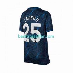 Chelsea Moises Caicedo 25 Män Borta Fotbollströja 2023-2024 Kortärmad Chelsea Moises Caicedo 25 Män Borta Fotbollströja 2023-2024 Kortärmad