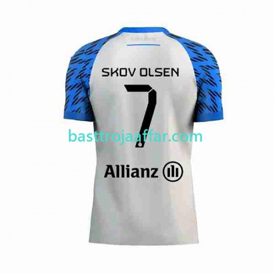 Club Brugge Andreas Skov Olsen 7 Män Borta Fotbollströja 2023-2024 Kortärmad