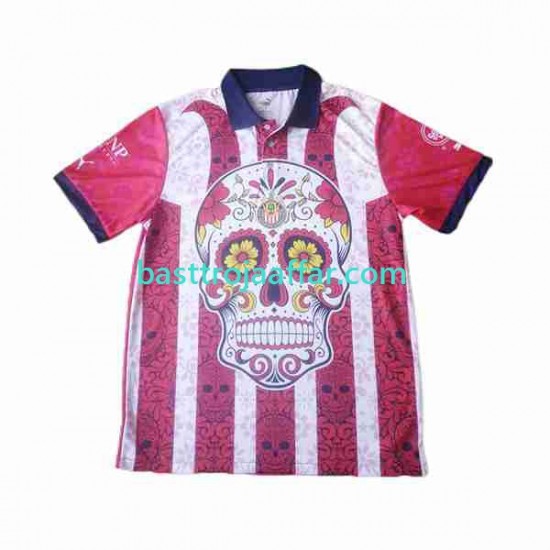 Deportivo Guadalajara Day of the Dead Män Borta Fotbollströja 2023-2024 Kortärmad