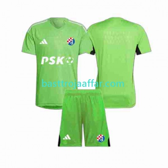 Dinamo Zagreb Målvakt Barn Hemma Fotbollströja 2023-2024 Kortärmad