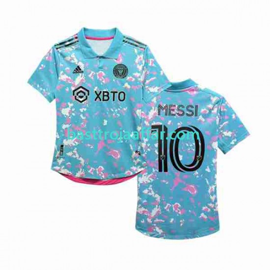 Inte Miami Lionel Messi 10 Män Tredje Fotbollströja 2023-2024 Kortärmad