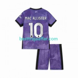 Liverpool Alexis Mac Allister 10 Barn Tredje Fotbollströja 2023-2024 Kortärmad