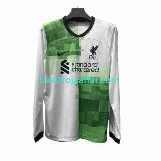 Liverpool Män Borta Fotbollströja 2023-2024 Långärmad
