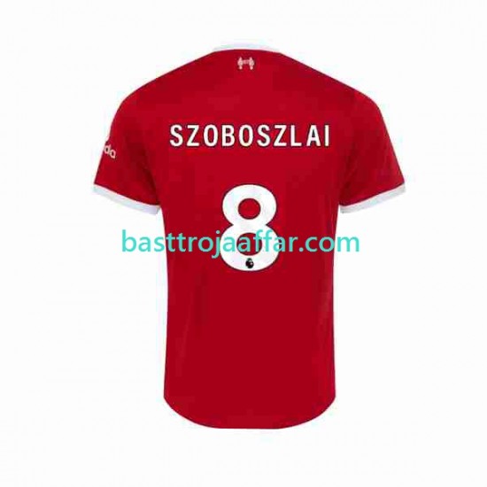 Liverpool Dominik Szoboszlai 8 Män Hemma Fotbollströja 2023-2024 Kortärmad
