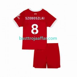 Liverpool Dominik Szoboszlai 8 Barn Hemma Fotbollströja 2023 Kortärmad