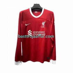 Liverpool Män Hemma Fotbollströja 2023-2024 Långärmad
