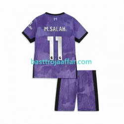 Liverpool M.Salah 11 Barn Tredje Fotbollströja 2023-2024 Kortärmad