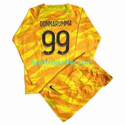 Paris Saint-Germain DONNARUMMA 99 Målvakt Barn Borta Fotbollströja 2023-2024 Långärmad